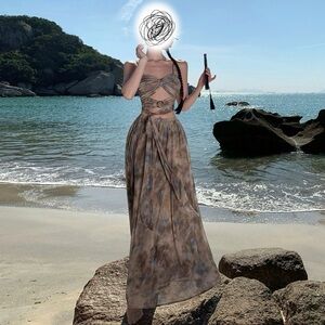 Like New, Size S/M Tie-Dye Maxi Dress